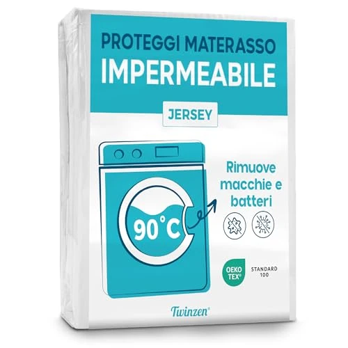 Tijdelijke aanbieding: Twinzen - Matrasbeschermer 80x200 - Waterdichte en ademende bescherming - Matrasbeschermer 80 x 200 van 13.99 € naar 11.89 € (15% korting)