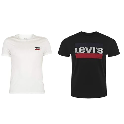 Offerta a tempo: Levi's T-Shirt Sportwear White/Mineral Black M T-Shirt Sportswear Beautiful Black+ M - 46% da 70.00 € a 37.55 €