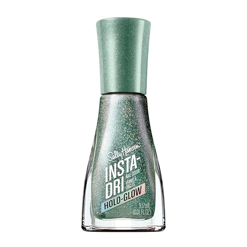Zeitlich begrenztes Angebot: Sally Hansen Insta-Dri Holo-Glow All That Shimmers Nagellack, einfach zu verwenden, langlebig, schöne Farben, einfach auf den Nägeln aufzutragen, kein Abblättern, 0,3 oz von 15.25 € auf 15.25 € (0.00% Rabatt)