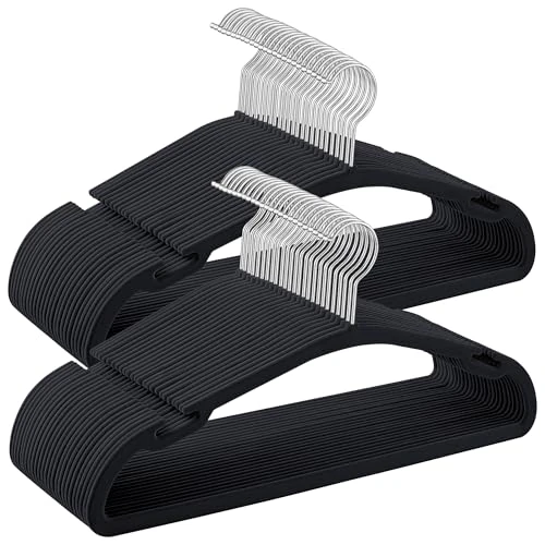 Offre limitée : SONGMICS Cintre en Velours, Lot de 50 CRF039B03 de 35.22 € à 35.22 € (0.00% de remise)