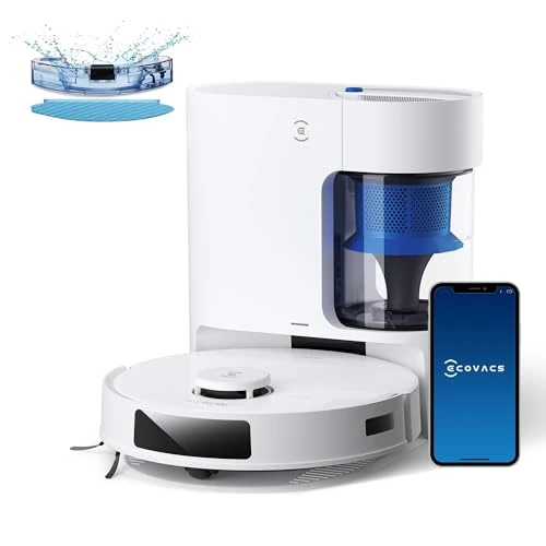 Offre limitee: ECOVACS Aspirateur Robot DEEBOT N20 Plus, Robot Aspirateur Laveur 8000Pa avec vidange Automatique poussière, Nettoyage Autonome de 45 Jours, Batterie 300 Min, Anti-Tangle, Tapis et Poils d'animaux de 249.00 EUR a 249.00 EUR (economie 0%)