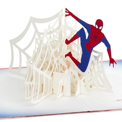 Oferta limitada: Hallmark Marvel The Amazing Spider-Man Comic, 3D y tarjeta emergente, cualquier ocasión, cumpleaños, superhéroe, Peter Parker, rojo de 9.02 € a 9.02 € (ahorro 0.00%)