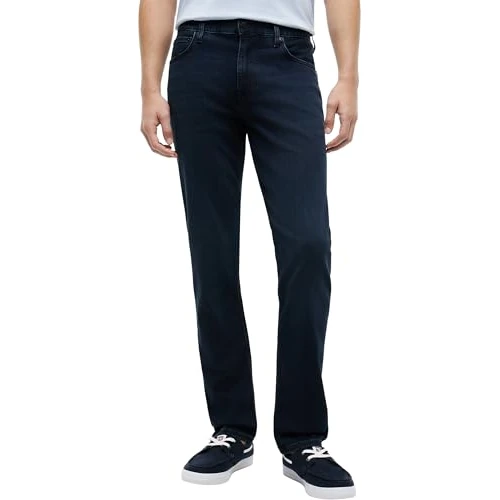 Oferta limitada: Tommy Hilfiger Straight Denton Jeans Washes Vaqueros, Denim (Blue Black), 28W / 34L para Hombre de 119.90 € a 74.95 € (ahorro 37%)