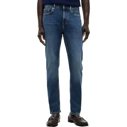 Tommy Hilfiger Herren Bleeker Jeans Washes Slim, Denim (Mid Blue), 30W / 36L EU