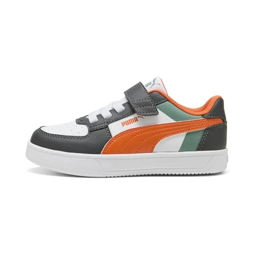 Puma - Puma CAVEN 2.0 Block AC+ PS, Zapatillas Unisexo, Green Moon-Maple Syrup-Puma White,