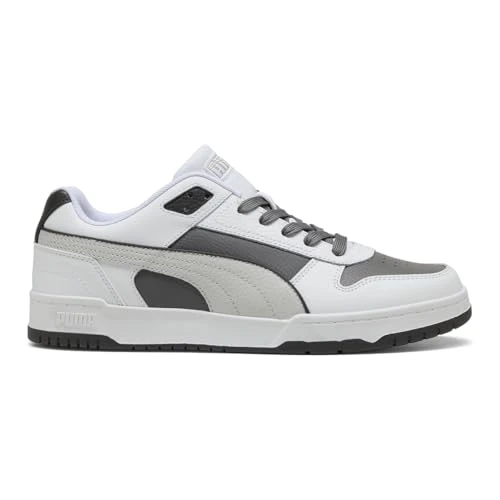 PUMA Rbd Game Low, Scarpe da Ginnastica Unisex - Adulto, Cool Dark Gray Flat Dark Gray Puma White, 37.5 EU
