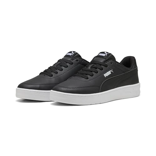 Tijdelijke aanbieding: PUMA Unisex Court Classic CleanSneaker, Puma Zwart Puma Zwart Puma Wit, 37.5 EU van 49.95 € naar 49.95 € (0.00% korting)
