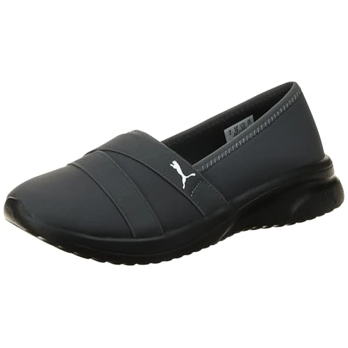 PUMA Adelina 2, Weiblich Sneaker, Shadow Gray-PUMA Silver-PUMA Black,