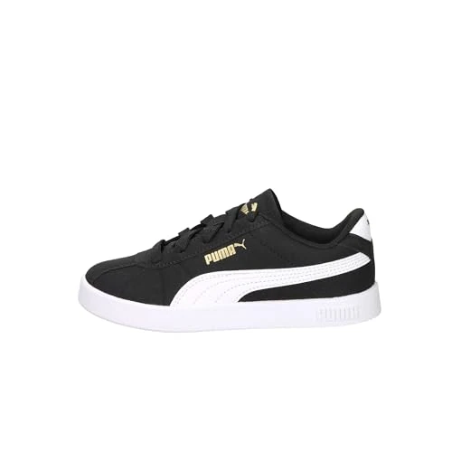 Tijdelijke aanbieding: PUMA Club II PS Sneaker, Zwart Wit Goud, 2 UK Kind, Puma Zwart PUMA Wit PUMA Goud, 34.5 EU van 39.95 € naar 31.96 € (20% korting)