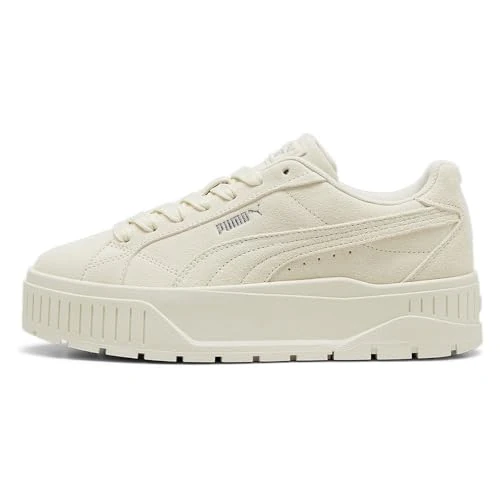 Limited-time offer: PUMA Women's Karmen II Sneaker, Alpine Snow-Alpine Snow, 3.5 UK from 65.21 GBP to 52.52 GBP (save 19%)