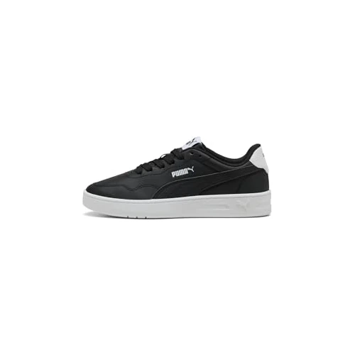 PUMA Women's Court Lally Sneaker, Black White, 6 UK
