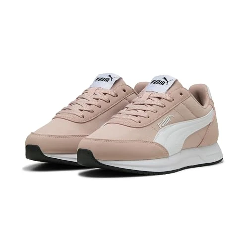 PUMA Mixte R78 LIGHTWIND Basket, Rose Quartz Black White, 48 EU