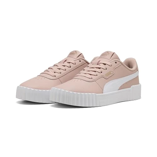 Offerta a tempo: Puma Carina 3.0 - Scarpe da Ginnastica Femmina, Rose Quartz-Puma White-Puma Gold, - 21% da 59.95 € a 47.61 €