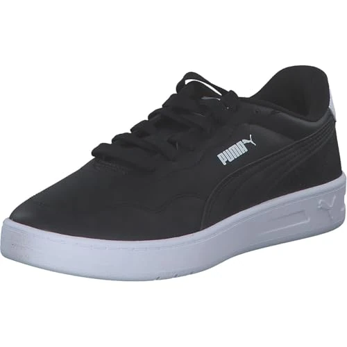 Zeitlich begrenztes Angebot: PUMA Court Lally Damen-Sneaker, Schwarz, Schwarz, Weiß, 4 UK von 49.95 € auf 43.71 € (12% Rabatt)