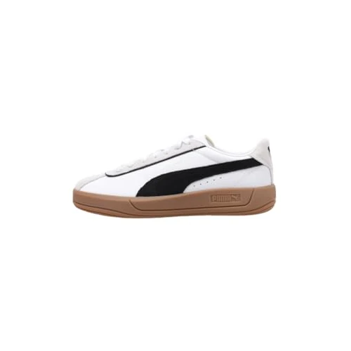 PUMA Damen Club KLASSIKA Sneaker, White Black-WARM White, 38 EU