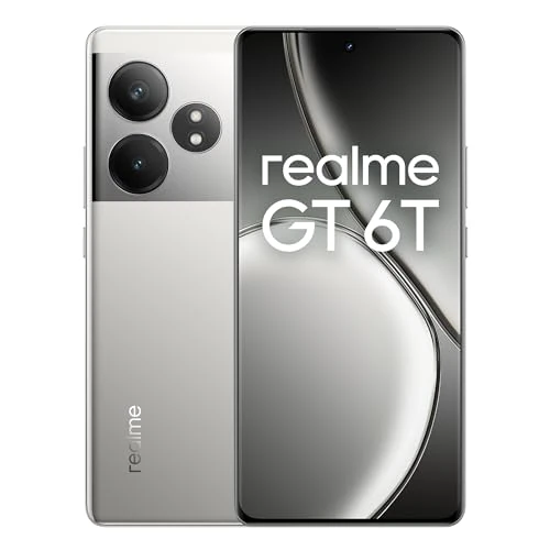 realme GT 6T 256GB 8GB Fluid Silver Global+NFC RMX3853 EU