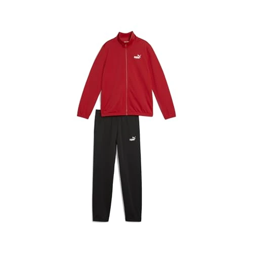 PUMA Jungen Poly Suit B Gestrickte Anzüge, For All Time Red, 152 EU