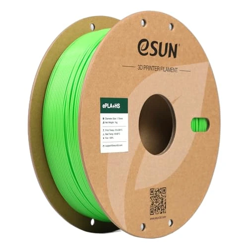 Offre limitée : eSUN Filament PLA+ 1.75mm, PLA+HS 3D Imprimante Filament Haute Vitesse Précision Dimensionnelle +/- 0.03mm, Bobine de 1KG (2.2 LBS) Filament PLA Plus Rapide pour 3D Imprimantes,Vert Clair de 27.99 EUR à 27.99 EUR (remise 0%)