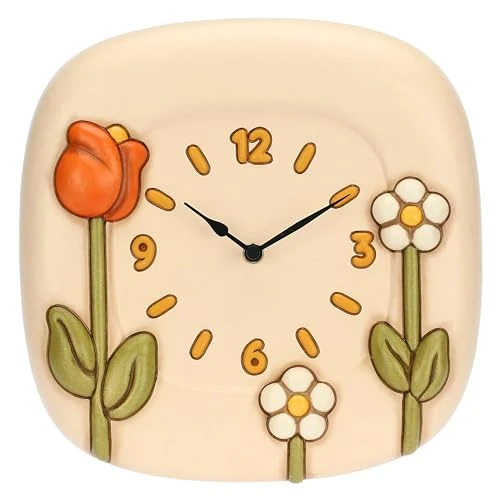 THUN Happy Country keramische klok, groot