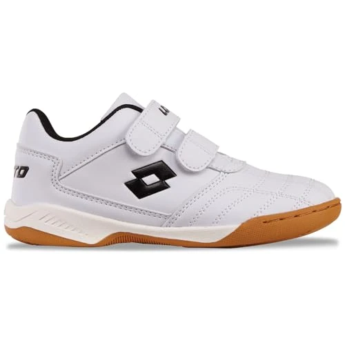 Offerta a tempo: Lotto Sneaker Unisex per Bambini, Bianco Nero, 31 EU - 0.00% da 21.03 € a 21.03 €