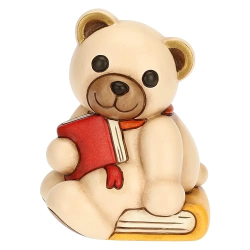 Begrenztes Angebot: THUN, Teddy mit Buch aus Keramik, von Hand verziert, Sammelfiguren, Geschenkidee, 6,3 x 5,5 x 8,6 cm H von 31.25 EUR auf 31.25 EUR (Rabatt 0%)