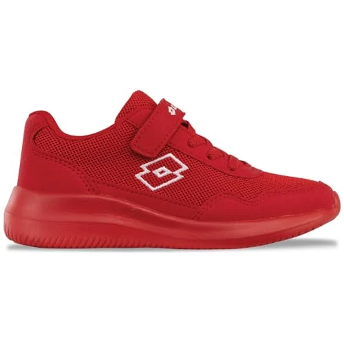 LOTTO Unisex niños Connect OC K Kids, Rojo Blanco, 34 EU