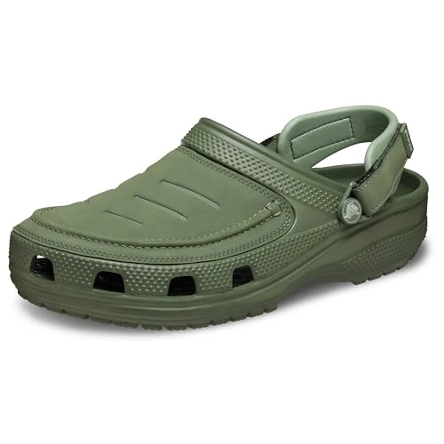 Crocs Men’s Classic Yukon Vista II LiteRide Clog Army Green Size 14 UK Men