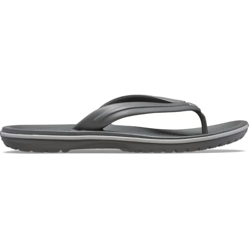 Crocs Crocband Flip Chanclas Unisex Adulto, Slate Grey Smoke, 45/46 EU