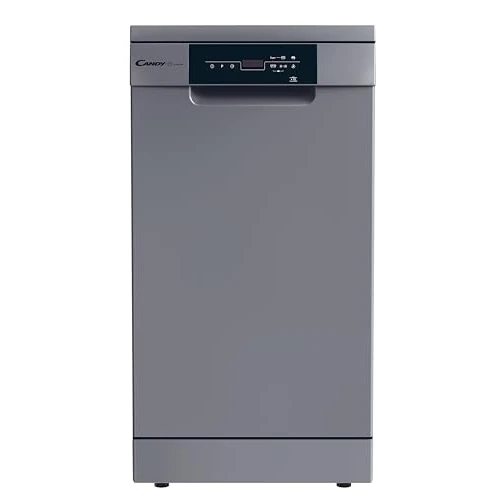 Offerta a tempo: Candy Brava CDPH 2D1047S Lavastoviglie Slim a Libera Installazione, 10 Coperti, 5 Programmi, Ciclo Rapido, Classe E, AxLxP 85x45x58 cm, Argento [Classe di efficienza energetica E] - 34% da 449.91 € a 299.00 €