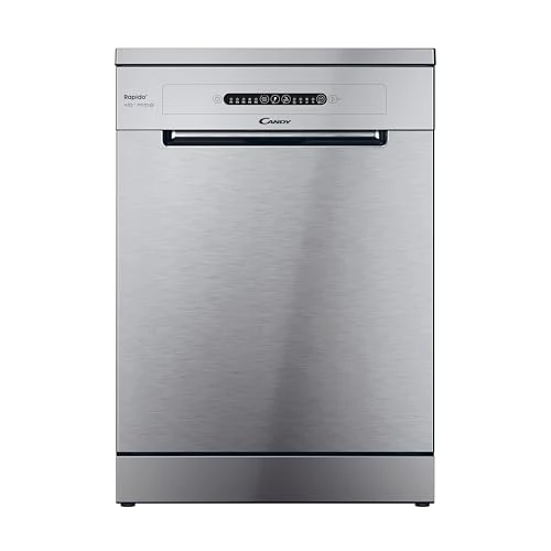 Candy Rapido' CF 3E9E0X zmywarka wolnostojąca, 13 koców, 5 programów, szybki cykl 49 ', opóźniony start, klasa E, WxSxP 85 x 60 x 60 cm, biały [klasa efektywności energetycznej E]