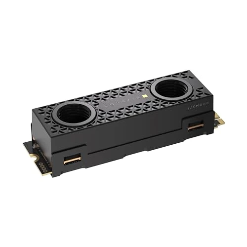 Corsair MP700 PRO SE Hydro X Series 2 TB M.2 PCIe Gen5 x4 NVMe 2.0 SSD – M.2 2280 – Fino a 14,000MB/sec Sequential Read – TLC NAND ad Alta Densità – Waterblock Pre-Installato – Nero