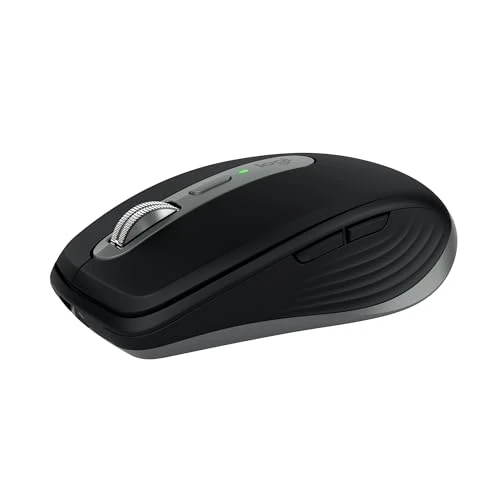 Offerta a tempo: Logitech MX Anywhere 3S for Mac, mouse wireless Bluetooth compatto, tracciamento a 8000 DPI su qualsiasi superficie, clic discreti, USB-C, per MacBook Air, iMac, iPad - Spazio grigio - 28% da 103.99 € a 74.73 €