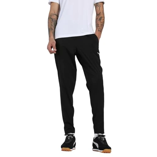 Begrenztes Angebot: PUMA Unisex Webhose M Tad Essentials Woven Tapered Pant von 49.93 EUR auf 37.95 EUR (Rabatt 24%)