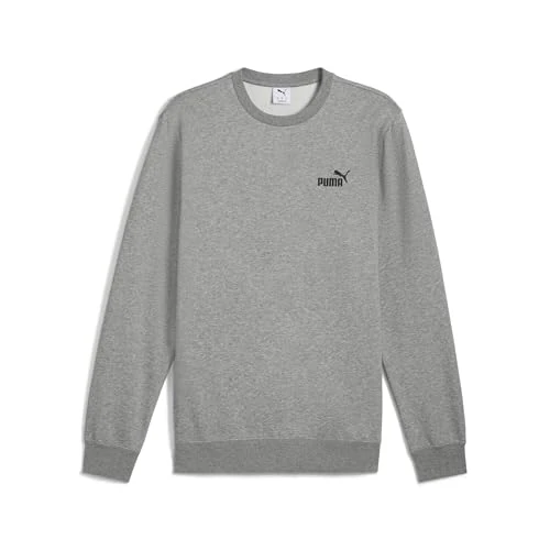 Oferta limitada: Puma ESS Small No. 1 Logo Crew FL, Felpe dell'equipaggio Hombre, Medium Gray Heather, de 45.34 € a 45.34 € (ahorro 0.00%)