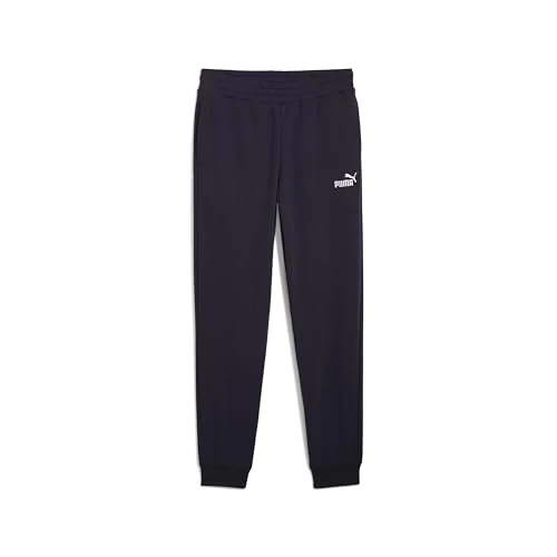 Offerta a tempo: Puma Ess No. 1 Logo Sweatpants TR cl, Pantaloni Lavorati a Maglia Uomo, New Navy, - 31% da 44.95 € a 30.99 €