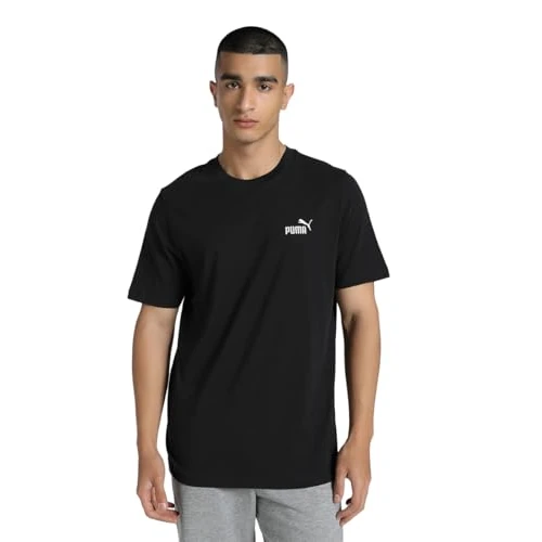 Offre limitée : PUMA ESS Small No. 1 Logo Tee, T-Shirts Mixte, PUMA Black, de 22.95 € à 21.95 € (4% de remise)