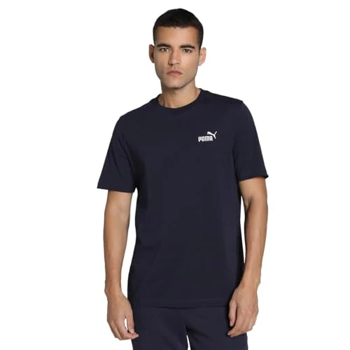 Puma ESS Small No. 1 Logo tee, Camisetas Unisex Adulto, New Navy,