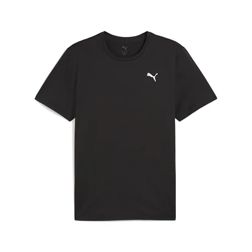 Offerta a tempo: PUMA M TAD Essentials Solid Cat Tee (LC Small Cat), Magliette Unisex - Adulto, Black, - 12% da 24.95 € a 21.99 €