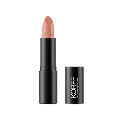 Offerta a tempo: Korff Rossetto Lumi-matt, Colore intenso e Ottima Tenuta, Texture Cremosa, con Collagene, Acido Ialuronico e Vitamina E, 01 Nude Brown, 4,2 ml - 56% da 23.50 € a 10.38 €
