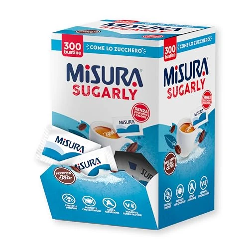 Offerta a tempo: Misura Sugarly - 300 Bustine Dolcificanti — 36% da 16,90 € a 10,84 €