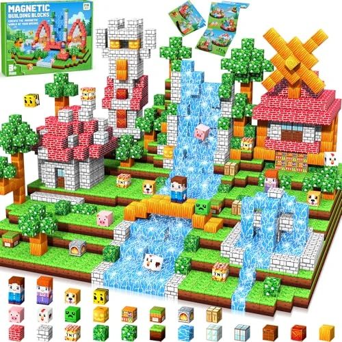 Offerta a tempo: Subtail 216 Pezzi Costruzioni Magnetiche per Bambini, Blocchi Magnetici, Magneti Bambinii, Giochi per Bambini Giochi Montessori 3-10 Annii, Pasqua Regalo di e Compleanno per Ragazzi e Ragazze - 37% da 59.99 € a 37.99 €