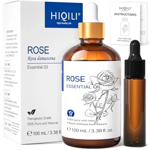 HIQILI Olio essenziale rosa - 100ml