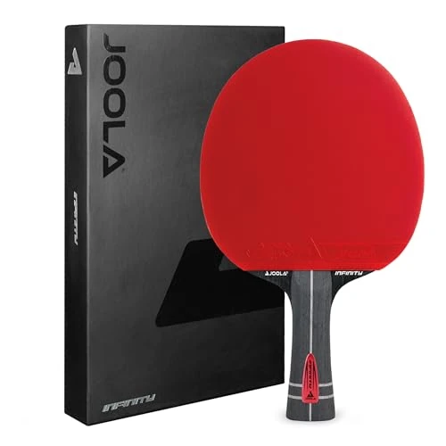 Offre limitée : JOOLA Infinity Raquette de Tennis de Table Professionnelle, approuvée par l’ITTF, en Carbone, pour Joueurs avancés, avec Fibre de 123.80 EUR à 103.99 EUR (remise 16%)