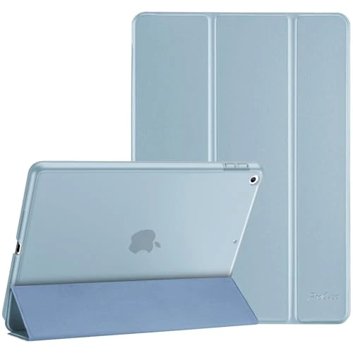 Zeitlich begrenztes Angebot: ProCase Hülle für iPad 9.7-Zoll (6. Generation/5. Generation) Schutzkleben Jacqueline Smart Cover in Himmelblau von 14.99 € auf 11.89 € (21% Rabatt)