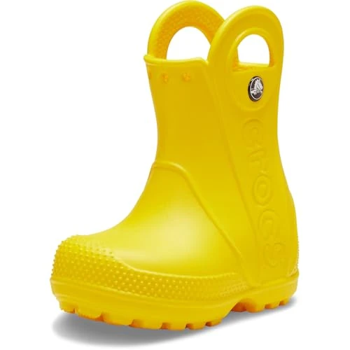 Oferta limitada: Crocs Handle It Rain Boot T, Botas de lluvia Unisex niños, Amarillo, 19/20 EU de 39.99 EUR a 20.00 EUR (ahorro 50%)