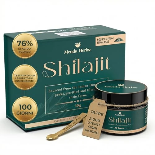 Offre limitée : Shilajit Pur Résine 30 g | Shilajit Original Himalaya 100% Naturel | Riche en Acide Fulvique, +85 Oligo-éléments | Testé en Laboratoire | Végétalien de 59.95 € à 52.85 € (12% de remise)