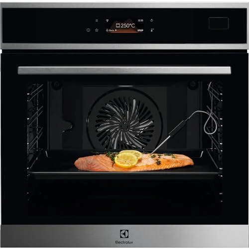 Tijdelijke aanbieding: Electrolux Serie 800 Multifunctionele inbouwstoomoven, inhoud 70 l, EOB8S09WX, klasse A++, pizza-functie, SteamBoost, wifi-aansluiting, 670 x 670 x 635 mm, inox van 1225.10 EUR naar 1225.10 EUR (korting 0%)