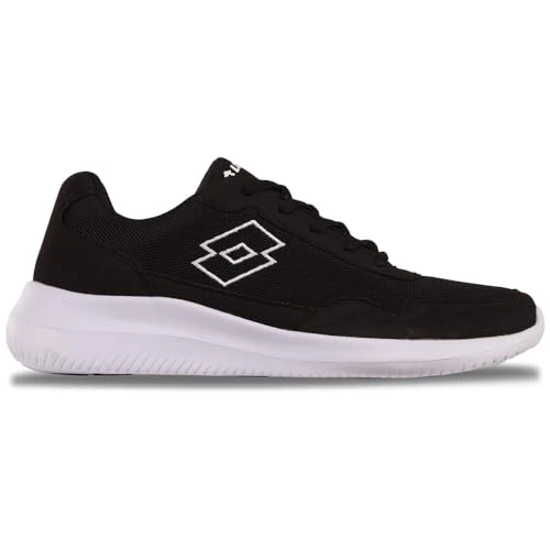 Offerta a tempo: Lotto Unisex Connect Sneaker, Black/White, 38 EU, Nero Bianco, 38 EU - 0.00% da 30.01 € a 30.01 €