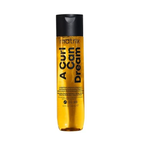 Offre limitée : MATRIX, Shampoing Hydratant Léger pour Cheveux Ondulés à Bouclés, Hydrate & Définit les Ondulations, A Curl Can Dream Wave, 300 ml de 13.37 € à 12.70 € (5% de remise)
