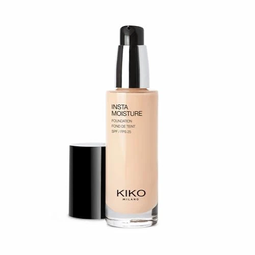 KIKO Milano Instamoisture Foundation 01-1R, Fond De Teint Fluide Perfecteur Et Hydratant Spf 25